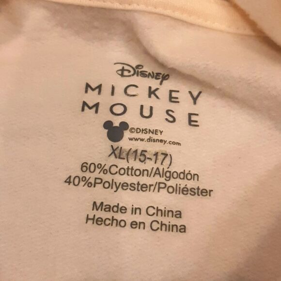 Disney White Hoodie with Gold Accents - Picture 3 of 5